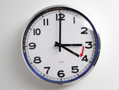 На 29 март местим часовника напред