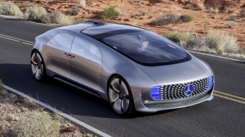 Самоуправляващият се автомобил на Mercedes от бъдещето