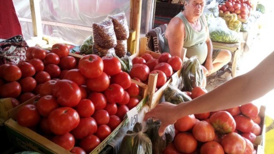 По-скъпи домати и през май