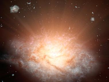 Учени откриха най-ярката галактика във Вселената