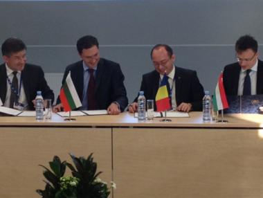 България, Словакия, Унгария и Румъния свързват газопреносните си мрежи