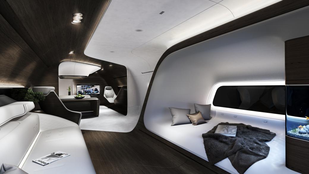 Lufthansa и Mercedes създадоха VIP самолетна кабина