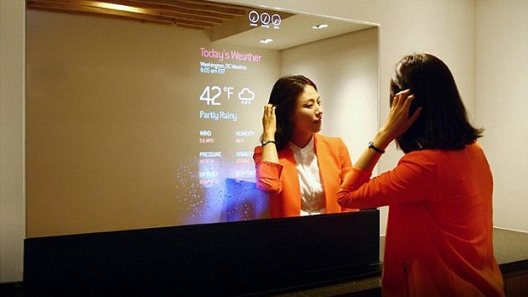 Samsung изуми с прозрачни и огледални дисплеи