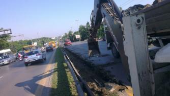 Нов етап от ремонта на „Цариградско шосе“