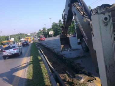 Нов етап от ремонта на „Цариградско шосе“