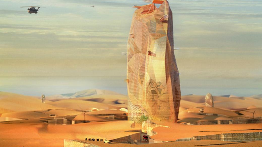 Французи проектираха вертикален град в Сахара
