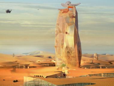 Французи проектираха вертикален град в Сахара