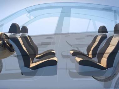 Ford патентова автономна кола с преконфигуриране на местата