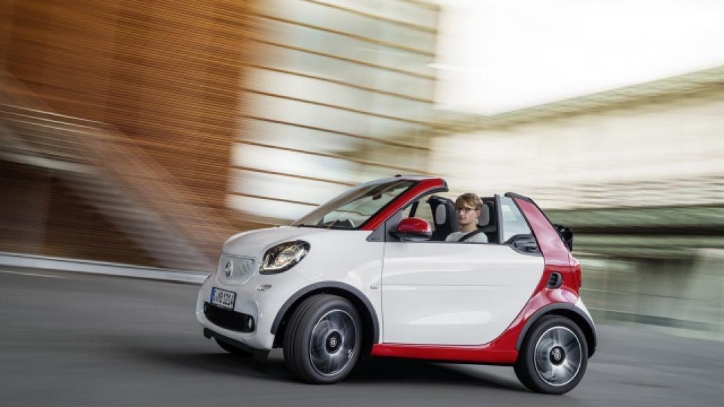 Smart показа нов Fortwo Cabrio
