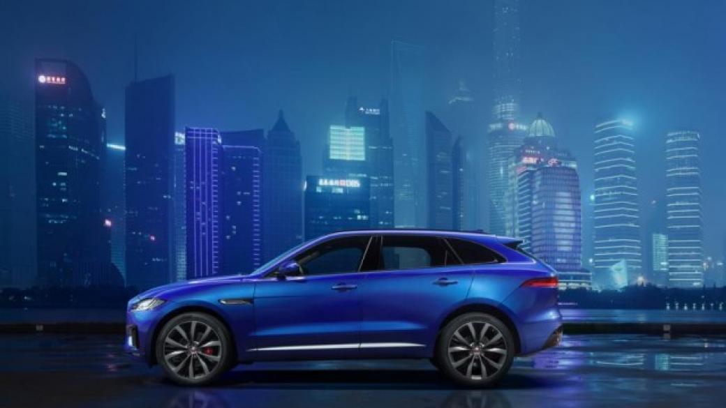 Jaguar показа профила на F-Pace