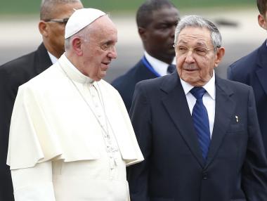 Първата визита на Папа Франциск в Куба започна