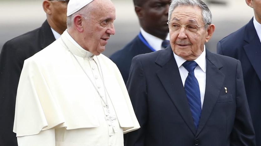 Първата визита на Папа Франциск в Куба започна