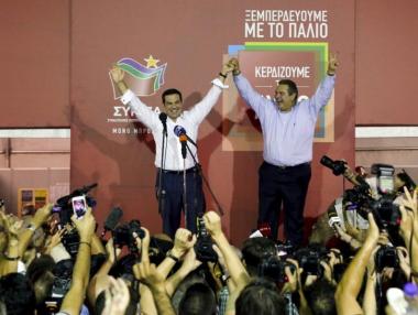 СИРИЗА спечели изборите в Гърция