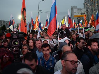 Хиляди на протест в Москва срещу Путин