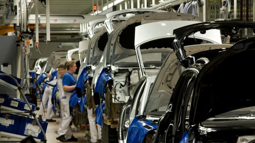 Производството на автомобили се измества от Западна Европа