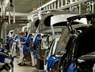 Производството на автомобили се измества от Западна Европа