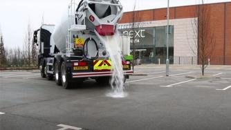 Бетон попива 600 литра вода в минута