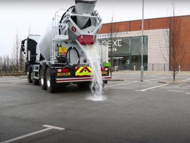 Бетон попива 600 литра вода в минута