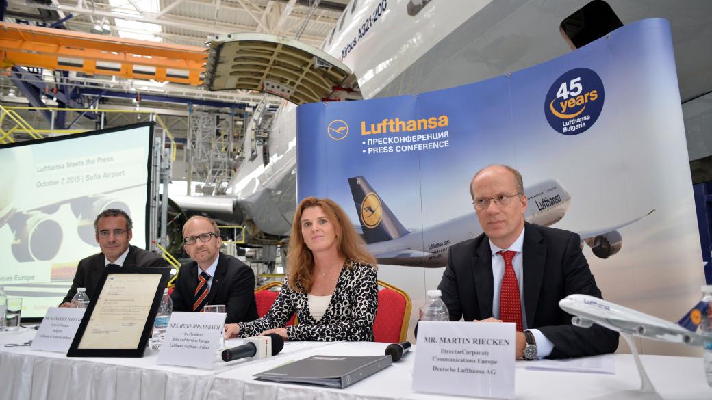Lufthansa пуска интернет при къси полети