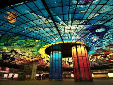 16 от най-красивите метростанции в света