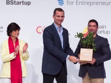 Български стартъп награден от краля на Испания