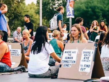 София e част от световен експеримент за Зрителен Контакт