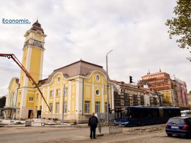 Новият облик на жп гара Бургас