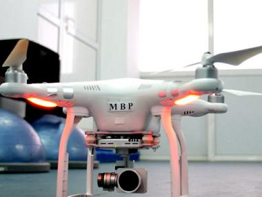 МВР охранява спортни събития с дрон