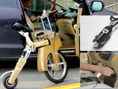 Създадоха велосипед, който може да се зарежда в колата