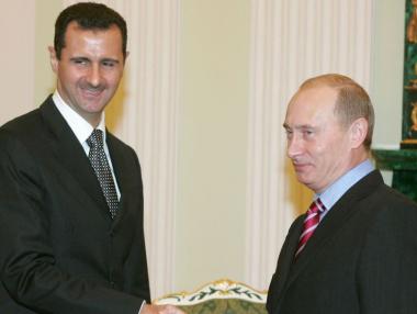 Асад на изненадваща визита в Москва