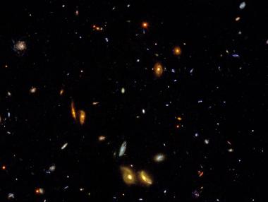 Хъбъл откри най-голямата група от древни галактики-джуджета