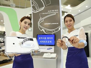 Samsung с прототип за тънки гъвкави батерии