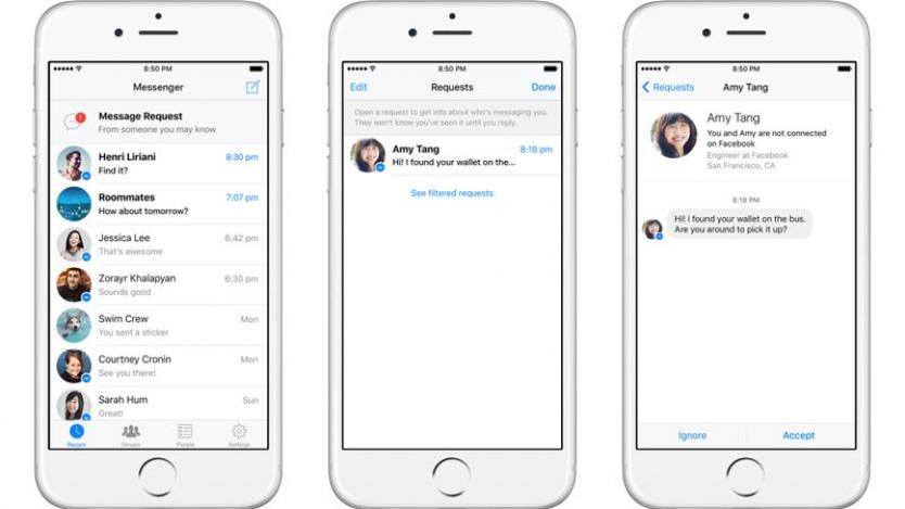 Messenger премахва папка \