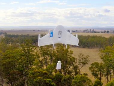 Google започва доставки с дронове