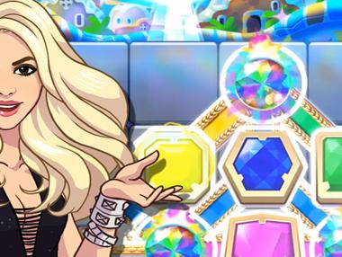 Шакира пуска своя игра