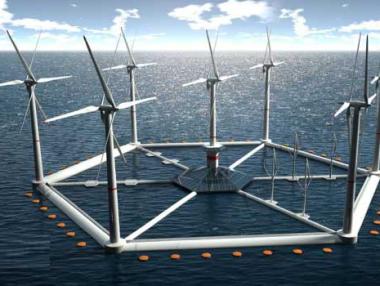 Правят плаваща вятърна ферма в Шотландия