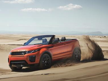 Land Rover показа първия в света луксозен SUV кабриолет