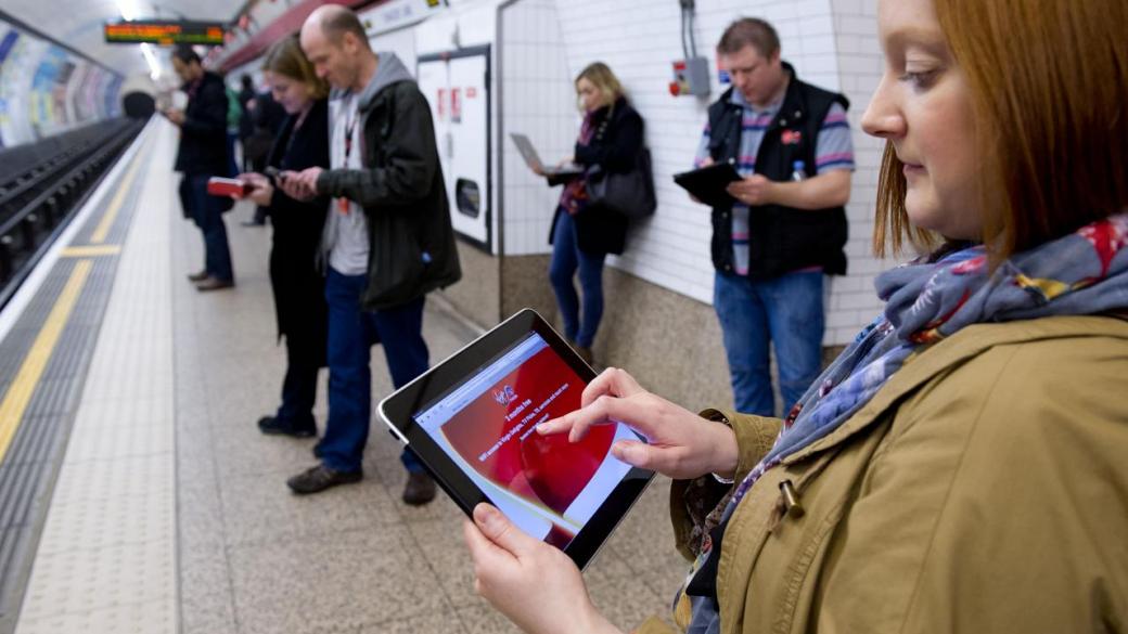 Безплатен Wi-Fi във всички метростанции в Лондон