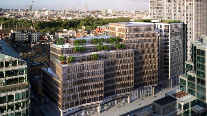 Новата сграда на Deutsche Bank в Лондон