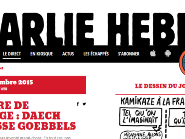 „Шарли Ебдо” със скандална карикатура след атентатите в Париж