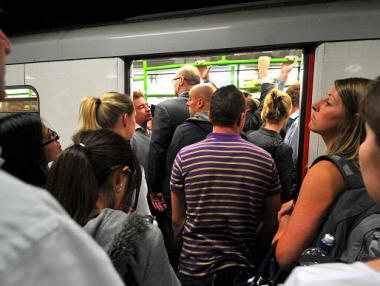 Новите влакове на метрото в Лондон