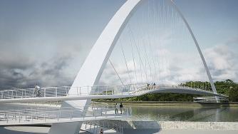 Лондон строи нов пешеходен мост