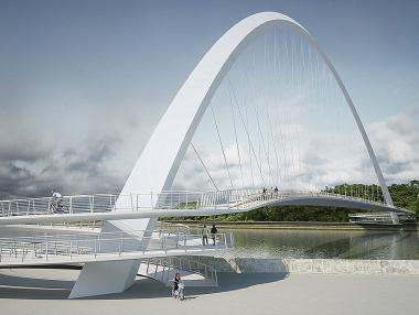 Лондон строи нов пешеходен мост