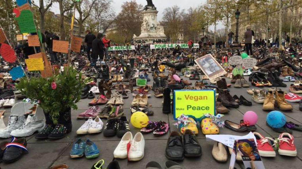 22 хиляди обувки участваха в марша за климата в Париж