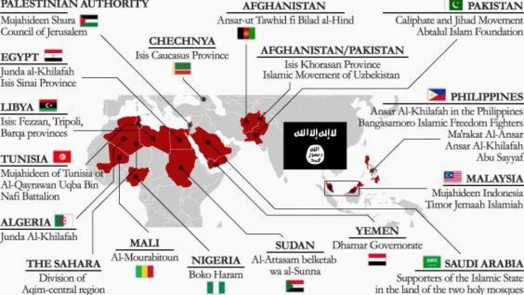 40 групировки подкрепят „Даеш“