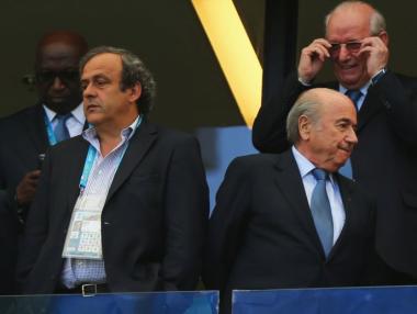 Блатер и Платини аут от футбола за 8 години