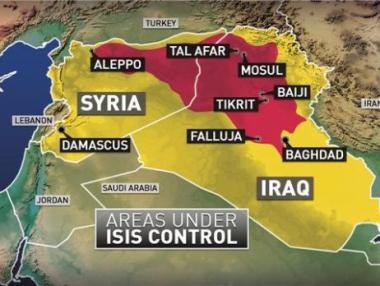 „Ислямска държава“ е изгубила 14% от територията си