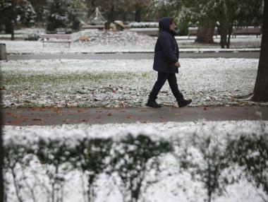 Снегът дойде