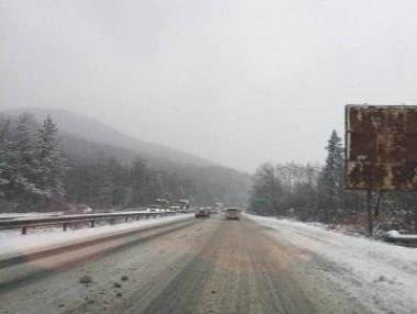 Снегът пак ни хвана неподготвени