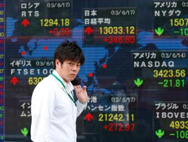 Ръст на азиатските борси